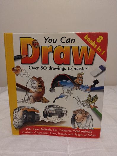You Can Draw 8 Books In 1 Large Hardback book