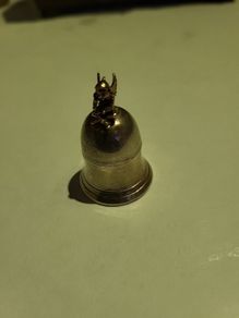 Silver bell for babys first tooth