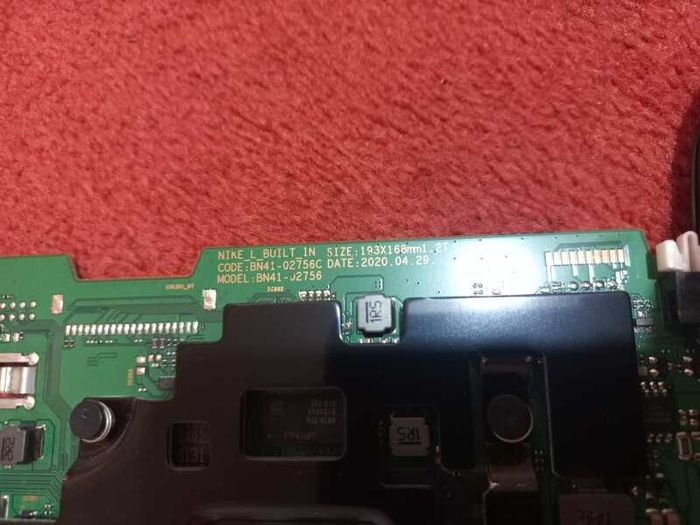 Samsung tv power supply and mainboard 15e each