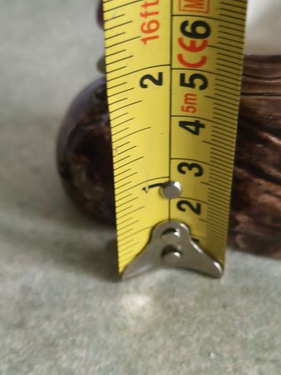Vintage 1960s napcoware ceramic mouse in brown boot collectible figurine Matchstick Holder./ thout pick made in Japan.
