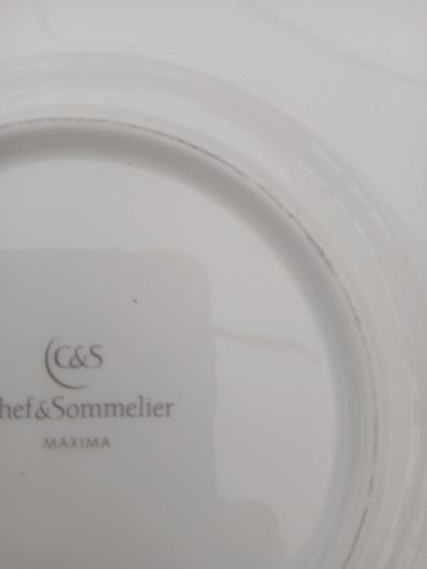 Fine Dining Porcelaine Plates  CHEF & SOMMELIER