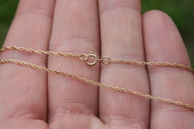 Vintage Solid 9k Yellow Gold 1,1g