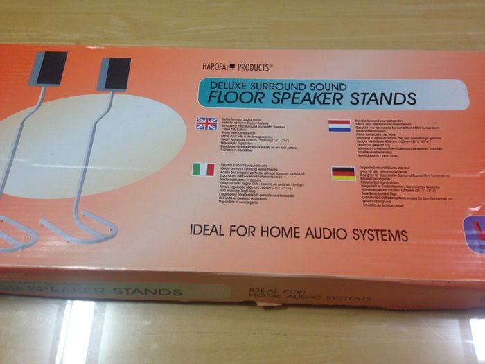 Deluxe Surround Sound Speaker Stands