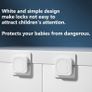 8 PCS Baby Cabinet Locks, Child Drawers Locks, Baby Proofing Safety Locks Self Adhesive for Cupboards, Fridge, Cabinets, Dishwasher, Ovens Image 3