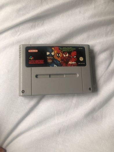 Snes Game Spiderman Separation Anxiety