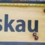 German ww2 ,steel Moskau / Moscow City sign. 1939/45 , (84x31cms) Image 4