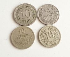 Old Hungary and Austria coins
