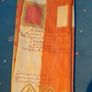 terracotta and gold curtains 5ft.x 7ft drop each Image 3