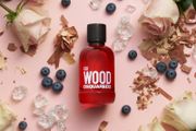 Red wood Dsquared2 perfume nearly full