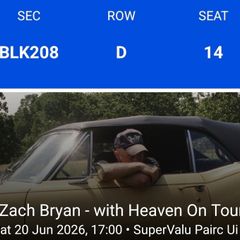 Zac Bryan Tickets