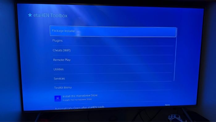 PS4 / ps5 jailbroken bd-jb disc jailbreak