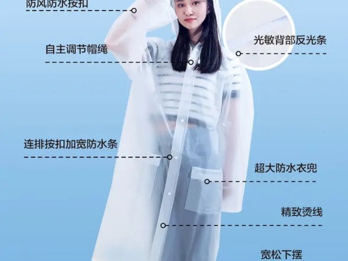 Raincoat for adult