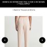 Reiss Hailey Pull On Trousers - Light Pink - UK 10L - BNWT RRP 140 Image 4