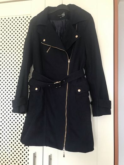 Attentif Paris French designer ladies knee length coat size 8 to 10