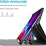 Keyboard Case iPad Pro 12.9 2020 & 2018 Keyboard Case with Pencil Holder, Slim Lightweight Smart Cover with Detachable Wireless Keyboard for iPad Pro 12.9 inch 4th Gen 2020 / 3rd Gen 2018, 2019 2020, 2021, 2022 Image 3