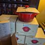 6 New Boxed Le Creuset Mini Cocottes / Petite Round Casserole Dishes Image 5
