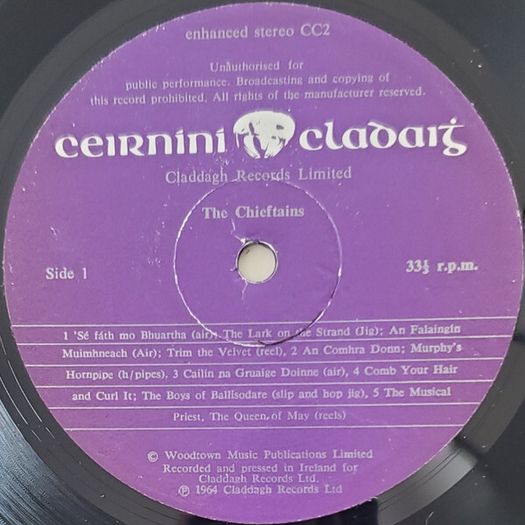 The Chieftains - The Chieftains Debut Album 1964