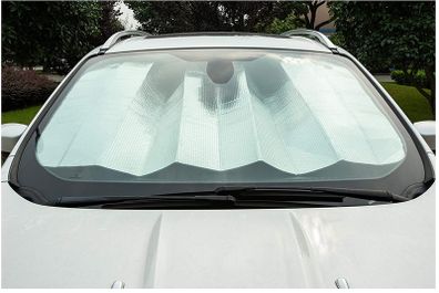 Amazon Basics UV Relflecting Front Windshield Sun Shade 150x79cm