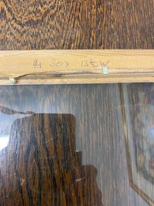 picture frame glazed H 30 x W 13.5 " inches inner