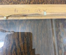 picture frame glazed H 30 x W 13.5 " inches inner