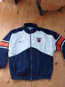 Vintage Nike Pro Line Chicago Bears full-zip track jacke