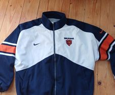 Vintage Nike Pro Line Chicago Bears full-zip track jacke