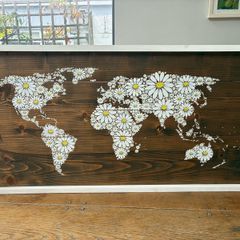 Stunning wooden wall art