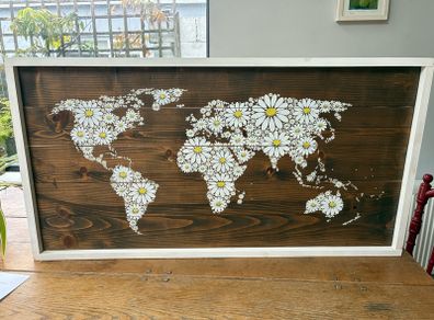 Stunning wooden wall art