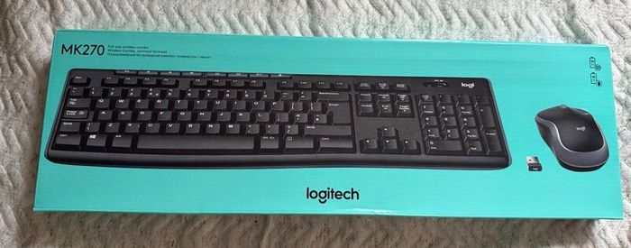 HP brand new monitor, keyboard and mouse