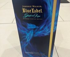 empty whisky box Johnnie Walker Blue Label Ghost & Rare