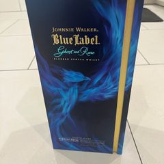 empty whisky box Johnnie Walker Blue Label Ghost & Rare