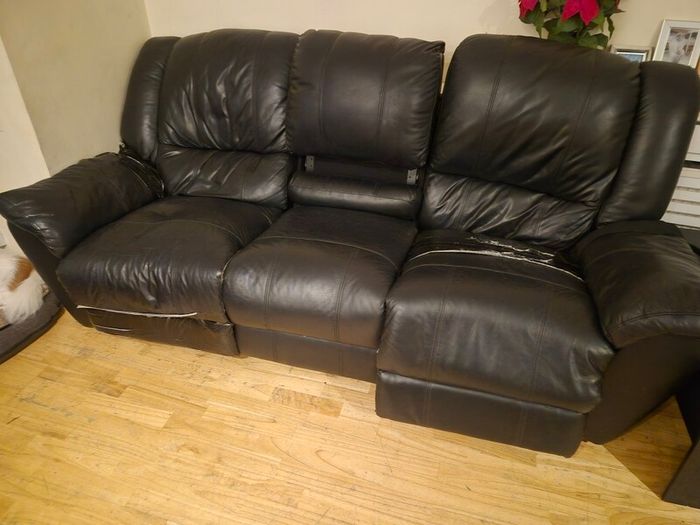 3 seater and chair