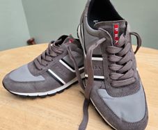 Genuine Prada Matchrace Trainers Size 7 1/2