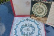 Opera Collectable Spode Plate Depicting Gilbert and Sullivan characters