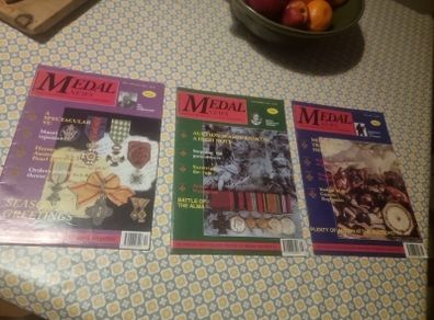Medal News magazine x 3