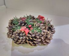 Christmas Candle Holder / Decorations