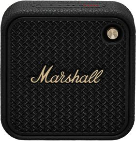 Marshall Willen II Black with a stylish bag