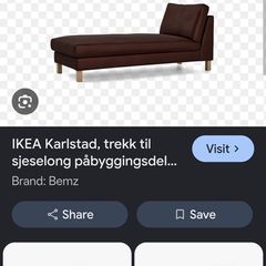 sofa chaise Ikea karlstad