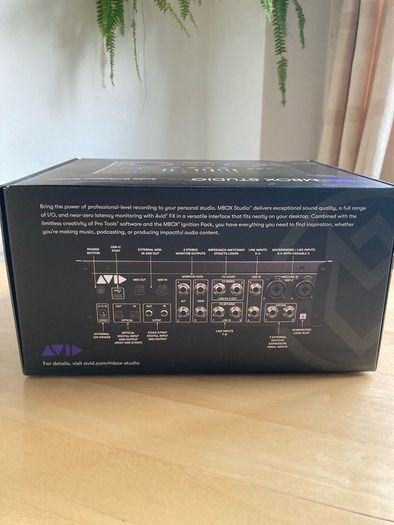 Avid Mbox Studio Recording Audio Interface