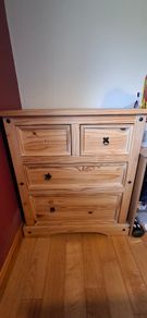 Mexcian pine Drawers