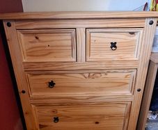 Mexcian pine Drawers