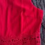 Long Red Dress  Size 8-10 Image 3