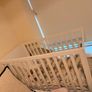 White Wooden Cot Image 4