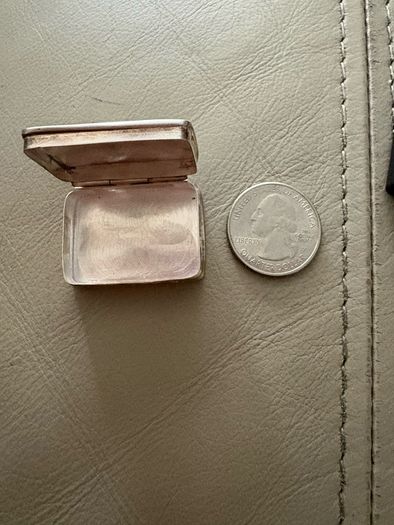 trinket box silver