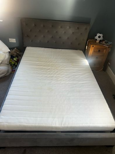 Double bed frame (Fabric)