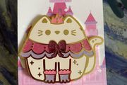 Princess Pink Cat - large enamel pin