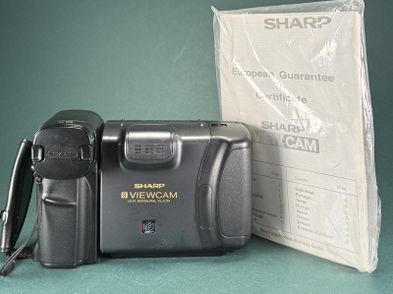 Sharp 8 Viewcam Vl E34 Hi Fi Monaural Vhs C Video Camera For Sale in ...
