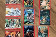 Vintage 1995 Star Wars Topps Card Set / Character Cards