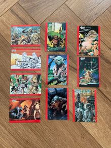 Vintage 1995 Star Wars Topps Card Set / Character Cards