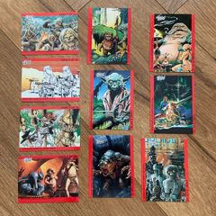 Vintage 1995 Star Wars Topps Card Set / Character Cards